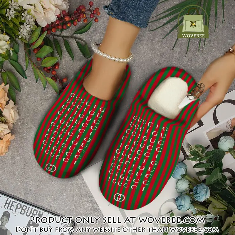 Gucci fleece slippers luxury inhouse slippers ihs1014 wvb0836435